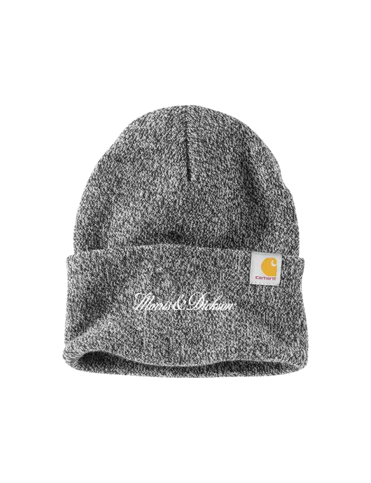 Carhartt Medium Grey Heather Watch Cap 2.0 w/Morris & Dickson Logo