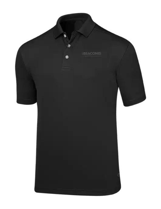 Callaway Core Black Performance Polo w/BeaconMD Logo