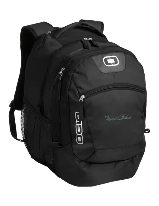 OGIO Black Rogue Pack
 w/Morris & Dickson Logo