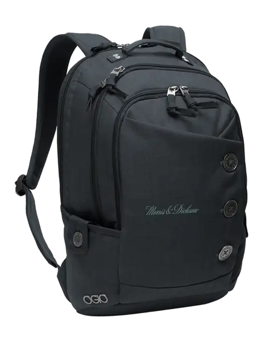 OGIO Storm Grey Ladies Melrose Pack w/Morris & Dickson Logo