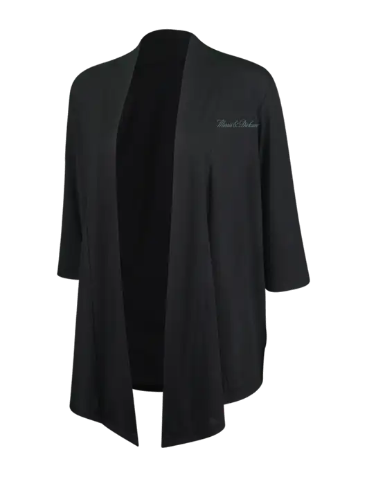 Black Womens Concept Shrug w/Morris & Dickson Logo