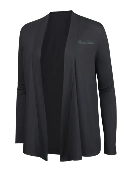 Smoke Grey Womens Concept Cardigan w/Morris & Dickson Logo