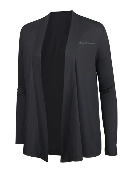 Smoke Grey Womens Concept Cardigan w/Morris & Dickson Logo