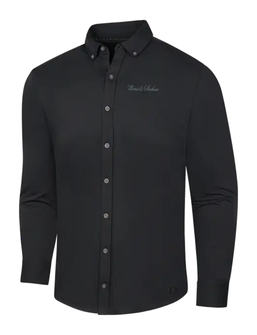 OGIO Blacktop Modern Code Stretch Button-Up Shirt w/Morris & Dickson Logo