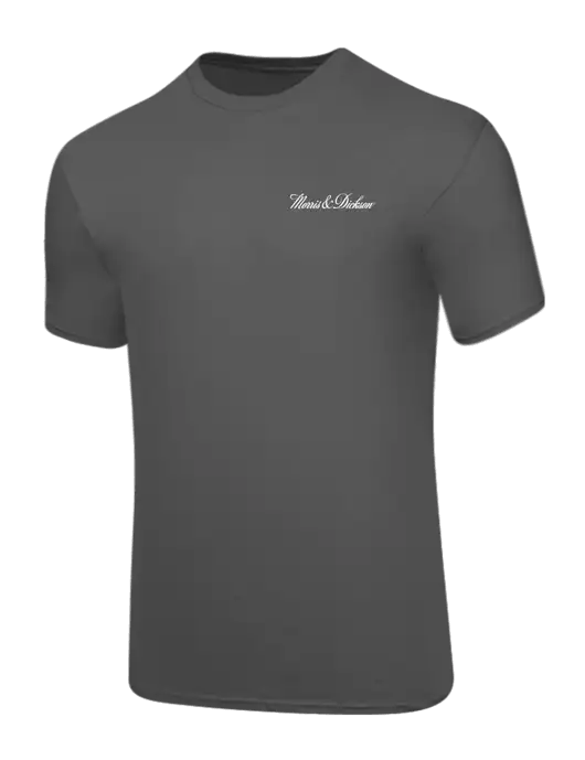 Core Blend Medium Grey T-Shirt w/Morris & Dickson Logo