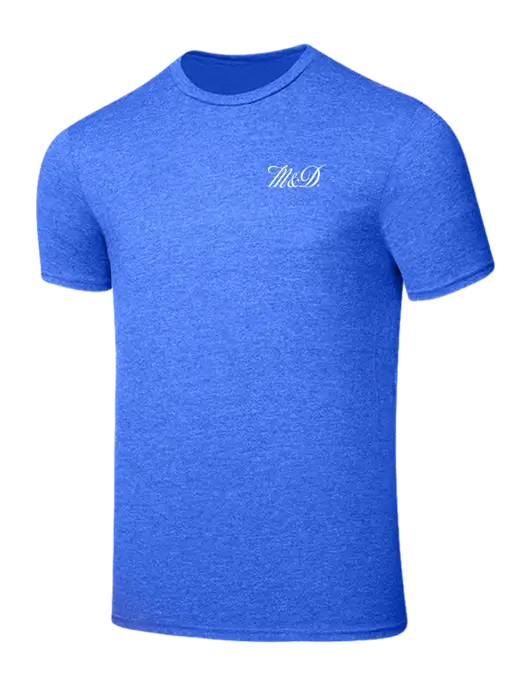 Seriously Soft Royal Frost T-Shirt w/M&D Logo
