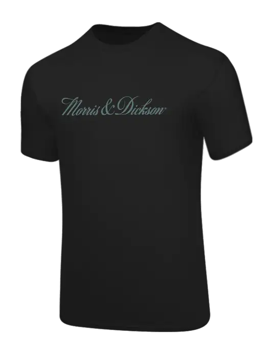 Core Blend Black T-Shirt w/Morris & Dickson Logo