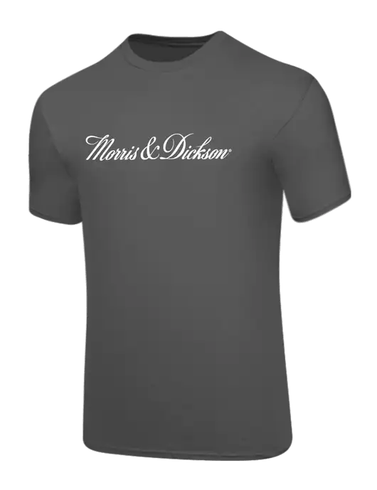 Core Blend Medium Grey T-Shirt w/Morris & Dickson Logo