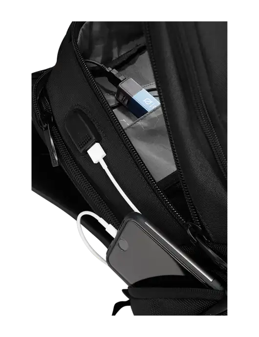 OGIO Black Charcoal Connected Pack w/Morris & Dickson Logo