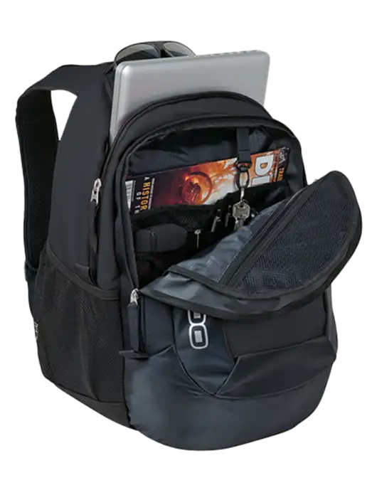 OGIO Black Rogue Pack
 w/Morris & Dickson Logo