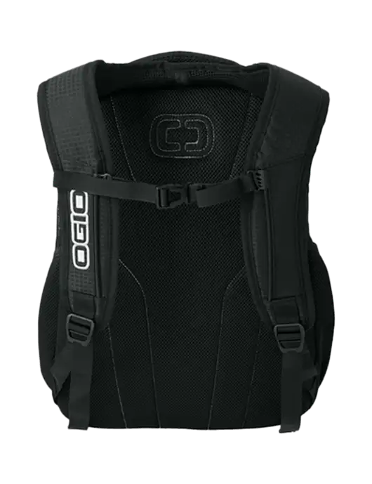 OGIO Black/Silver Excelsior Laptop Backpack w/Morris & Dickson Logo